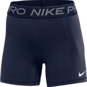 Navy/black waistband Nike Pro Spandex Shorts Large